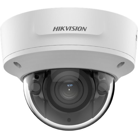 Camera IP Dome (bán cầu) hồng ngoại 4MP chuẩn nén H.265+, ống kính 2.8-12mm DS-2CD2743G2-IZS