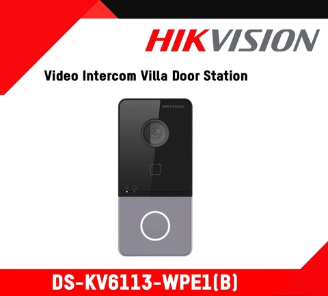 NÚT NHẤN CAMERA CHUÔNG CỬA HIKVISION DS-KV6113-WPE1(B)