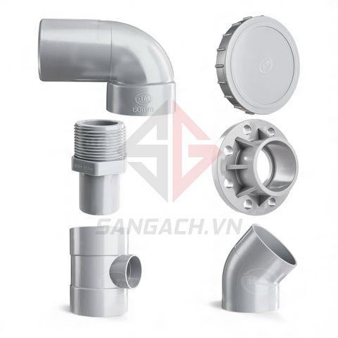 Phụ Tùng PVC-U Bình Minh hệ INCH