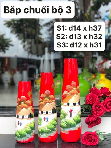 bắp chuối bộ 3