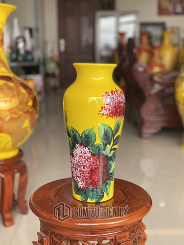 Bình hoa trang trí cẩm tú cầu-BGD06