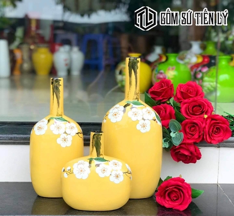 Bình trang trí decor hút lộc-BTD22