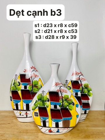 dẹt cạnh bộ 3 ( phố cổ )