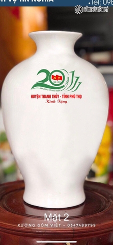 Lọ hoa cáo cấp tặng cơ quan-GQT23