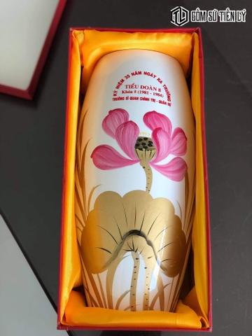 Bình gốm sứ cao cấp quà tặng-GQT27