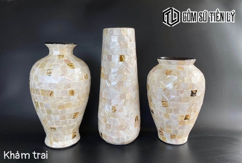 Bình khảm trai tài lộc-TLC06