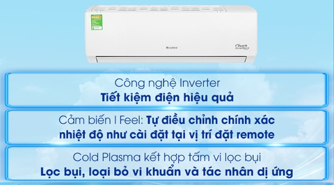 Điều hòa Gree Inverter 1.5 HP GWC12PB-K3D0P4 12000btu