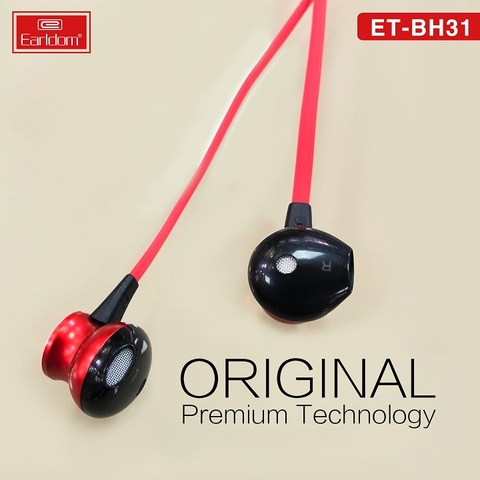 Tai Nghe Bluetooth Earldom BH31 (2 Tai, Có Dây + Khe Gắn Thè Nhớ)