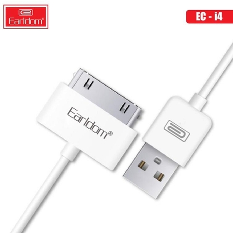 Cáp Sạc Iphone 4 Earldom 1m EC - I4