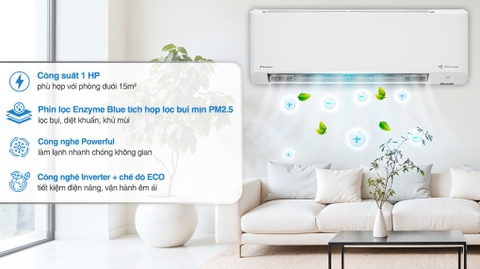 Điều hòa Daikin 9000BTU inverter 1 chiều FTKY25ZVMV
