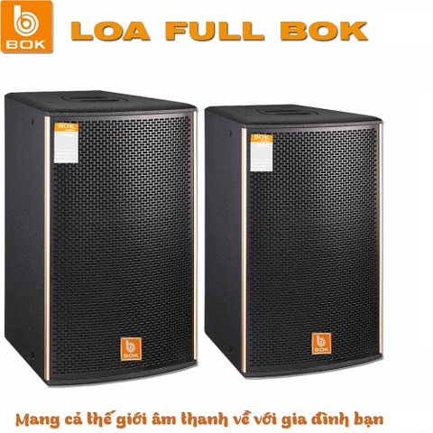 Loa Full 2 Đường Tiếng 2 Loa 500W BOK F-127 bass30