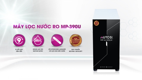 Máy lọc nước để gầm Mutosi , Tủ bếp 9 lõi MP-390U