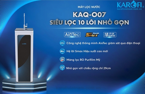 Máy lọc nước Karofi KAQ-O07 10 cấp