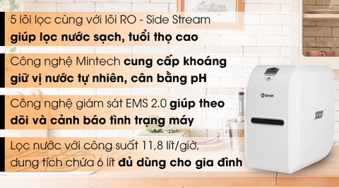 Máy lọc nước RO Aosmith E2