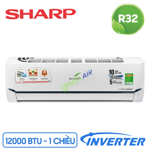 Điều hòa Sharp 12000BTU 1 chiều Inverter AHX13ZEW