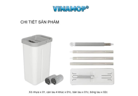 BỘ CÂY LAU NHÀ VINAMOP VNM-19