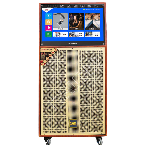 Loa Karaoke KODA KD15C – Loa Kéo Màn Hình Cảm Ứng, Bass 4 Tấc