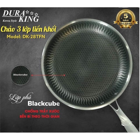 CHẢO BLACK-CUBE DURAKING DK-28TFN