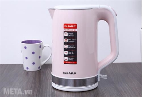 Ấm siêu tốc Sharp EKJ-18VP-BL