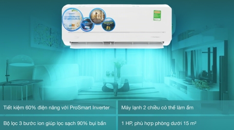 Điều hòa 2 chiều Beko 9000btu inverter RSVH09VS