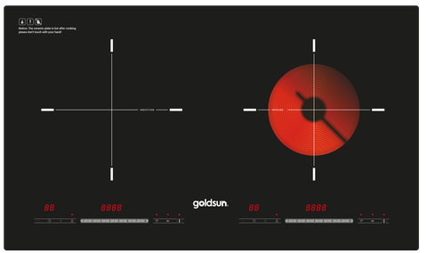 Bếp điện từ kết hợp hồng ngoại GDX7640