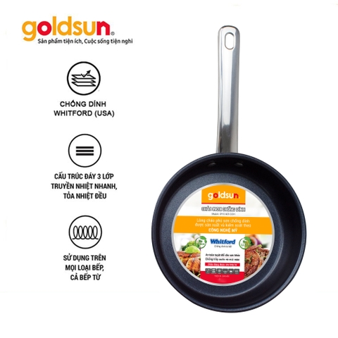 Chảo inox chống dính Goldsun GPA1403-24IH