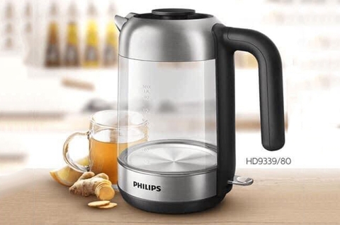 Bình đun siêu tốc Philips 1.7 lít HD9339/80