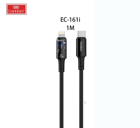 Cáp Sạc Tự Ngắt 20W Lightning 1M Earldom EC-161I