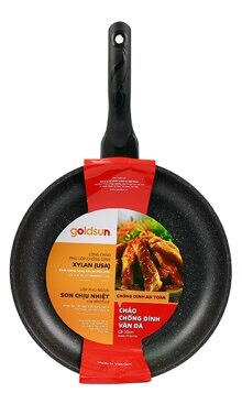 Chảo rán nhôm đúc vân đá Goldsun FP-GD730 30cm