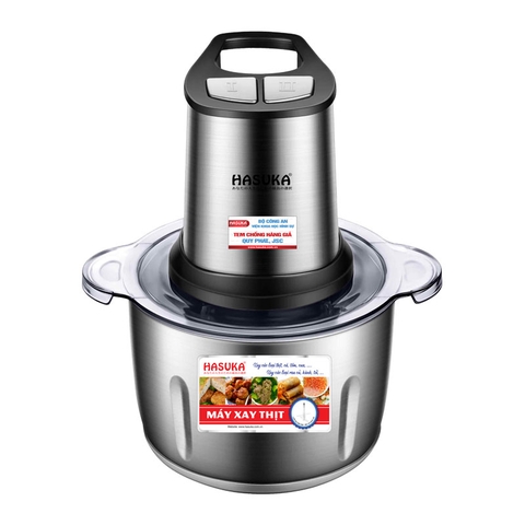 Máy xay thịt Hasuka HSK-123 Inox 2L, 300W