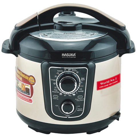 NỒI ÁP SUẤT ĐIỆN ĐA NĂNG HASUKA HSK-985 6l