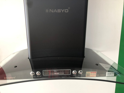 Máy hút mùi  kính cong Nasyo NS-7002