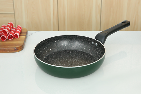 Chảo nhôm chống dính vân đá đáy từ 24 cm Sunhouse SH24G
