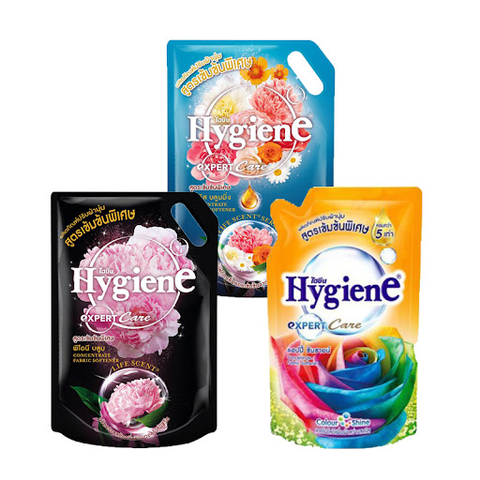 Nước giặt xả Hygiene túi 3 lít Expert Wash hương hoa nhẹ nhàng