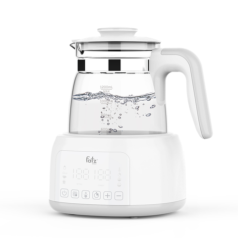 MÁY ĐUN NƯỚC VÀ HÂM NƯỚC PHA SỮA ĐIỆN TỬ FATZBABY QUICK 12