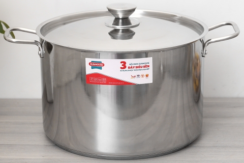 Nồi Inox 3 đáy nắp inox 30 cm Sunhouse SHG300-30