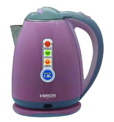 Ấm đun nước siêu tốc chính hãng KORICHI KRC-5182 1.8 lít