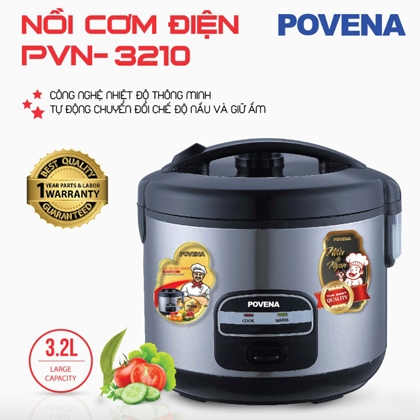 Nồi cơm điện Povena PVN-3210 (3.2L)