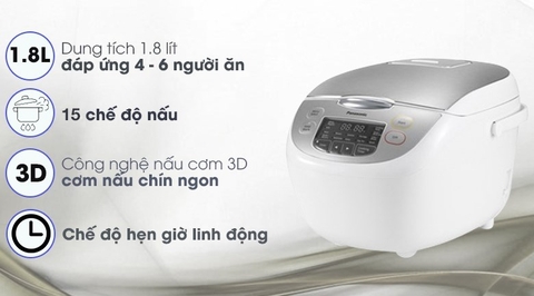 nồi cơm điện tử Panasonic 1.8 lít SR-CX188SRA