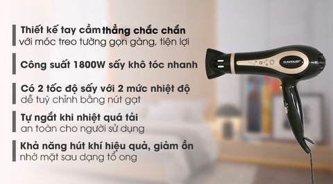 Máy sấy tóc Sunhouse SHD2317