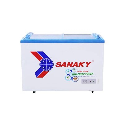 Tủ Đông kính cong Sanaky VH-3899K3 Inverter 260 Lít