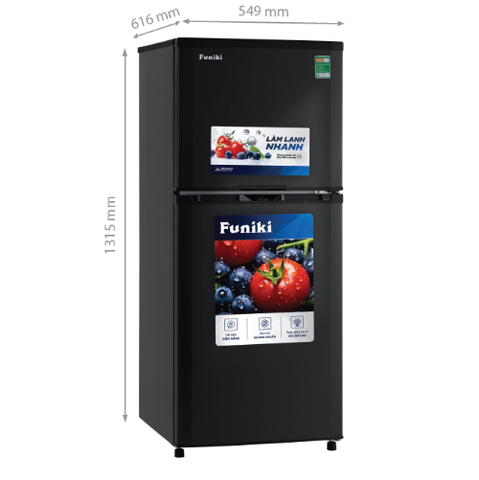 Tủ lạnh Funiki Inverter HR T8185TDG 185 lít