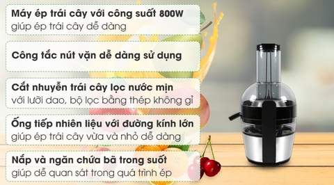 Máy ép trái cây Philips HR1863