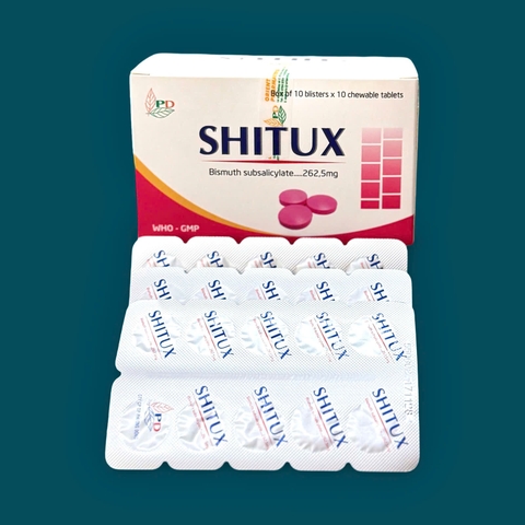 SHITUX ( Bismuth subsalicylate....262,5mg)