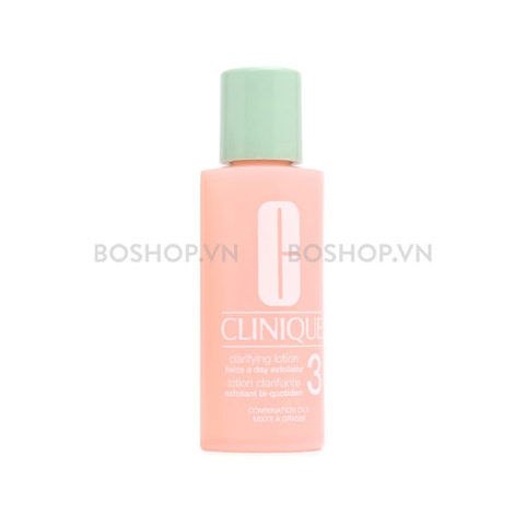 Toner Tẩy Da Chết Clinique Clarifying Lotion 3 60ml