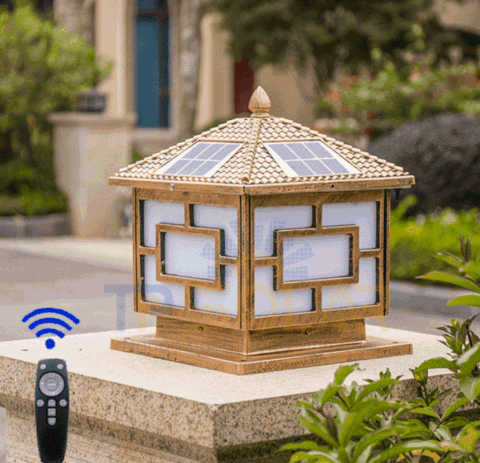 Đèn Trụ Cổng Năng Lượng Mặt Trời TP Solar TPZ-06