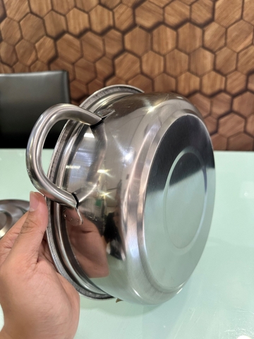 Nồi lẫu inox Vũ Khải size 22 24 26