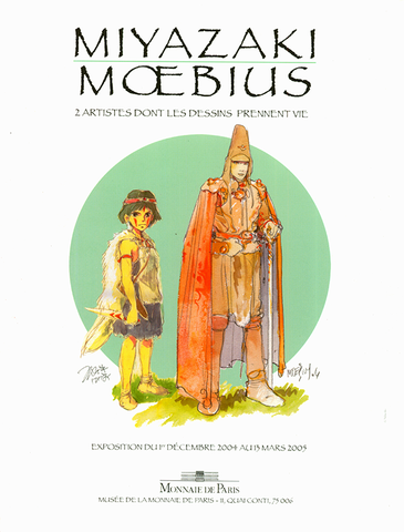 Miyazaki-Moebius Exhibition Catalogue