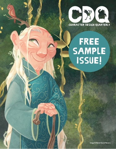 Character Design Quarterly - Sample Issue 2023
