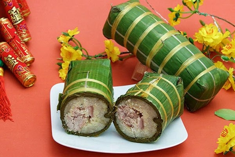 bánh chưng bánh tét ngày tết